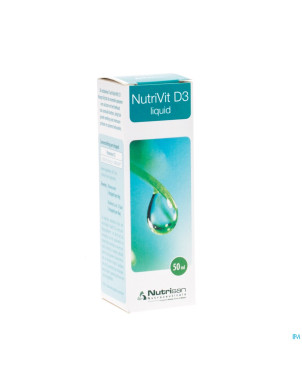 Nutrivit d3 liquid    gutt  50ml    nutrisan