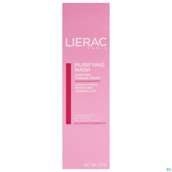 Lierac masque purete creme mousse purifiante 50ml