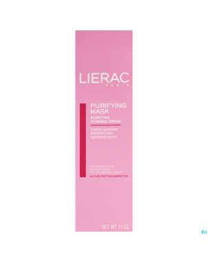 Lierac masque purete creme mousse purifiante 50ml