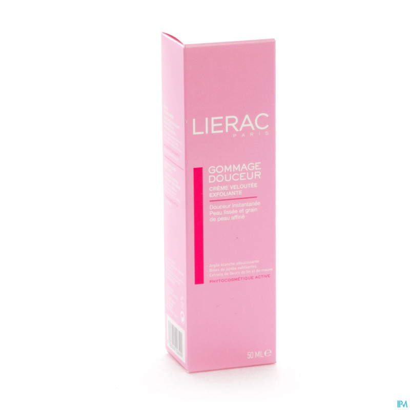 Lierac gommage douceur cr veloutee exfol.tube 50ml