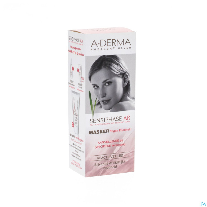 Aderma sensiphase ar masque apaisant 50ml