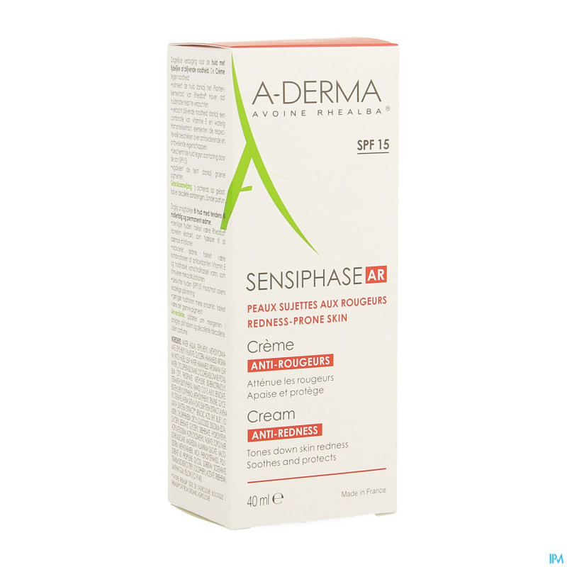 Aderma sensiphase ar creme    40ml