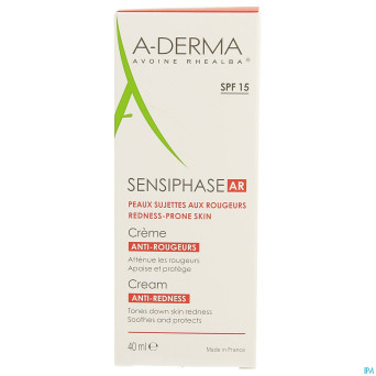 Aderma sensiphase ar creme    40ml