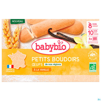 Babybio biscuit croissance bio +15m    8x2 50021