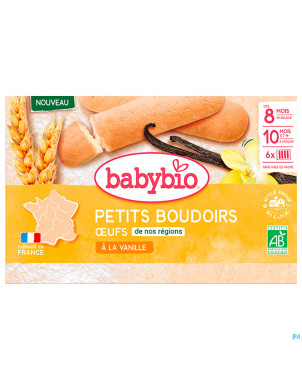 Babybio biscuit croissance bio +15m    8x2 50021