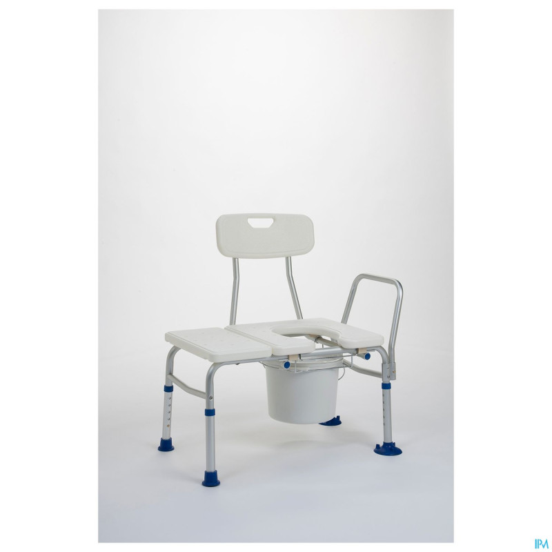 Banc transfer baignoire katy+seau toilet.vermeiren