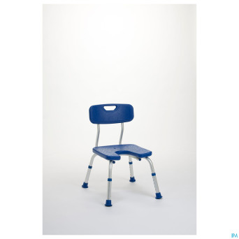 Tabouret douche melbourne+doss. decoupe  vermeiren