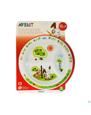 Avent assiette a compartiments +12m