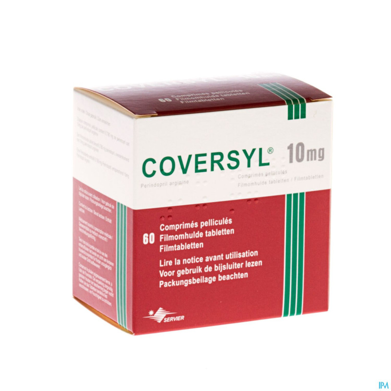 Coversyl impexeco 10 mg comp pell 60 x 10 mg pip