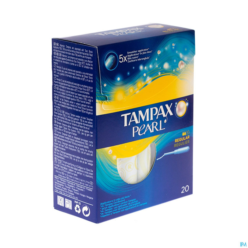 Tampax pearl regular 20