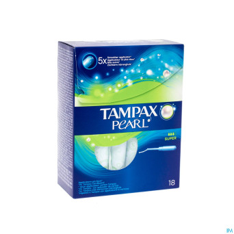 Tampax pearl super 18