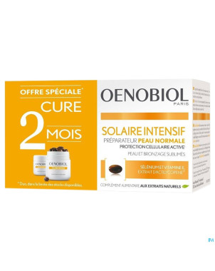 Oenobiol solaire intensif peau normal nf   caps 60