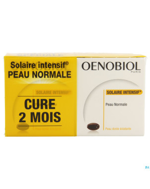 Oenobiol solaire intensif peau normal nf   caps 60