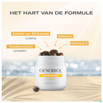 Oenobiol solaire intensif peau normal nf   caps 60