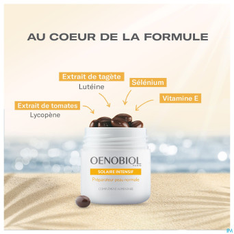Oenobiol solaire intensif peau normal nf   caps 60