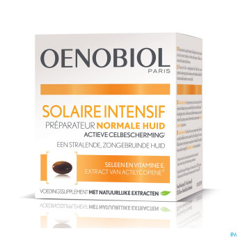 Oenobiol solaire intensif peau normal nf   caps 30