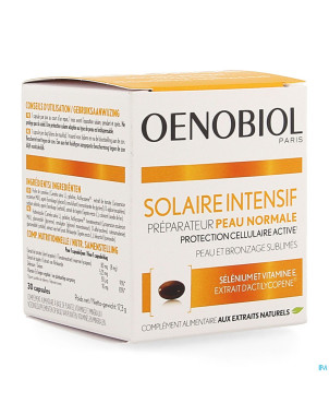 Oenobiol solaire intensif peau normal nf   caps 30