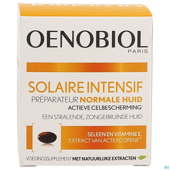 Oenobiol solaire intensif peau normal nf   caps 30
