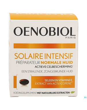 Oenobiol solaire intensif peau normal nf   caps 30
