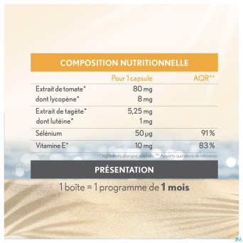 Oenobiol solaire intensif peau normal nf   caps 30