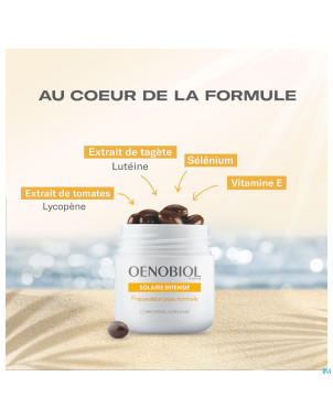 Oenobiol solaire intensif peau normal nf   caps 30