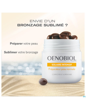 Oenobiol solaire intensif peau normal nf   caps 30