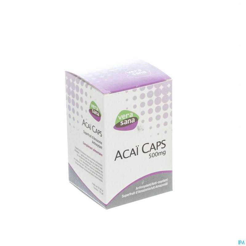 Acaicaps    pot caps 120x500mg vera sana