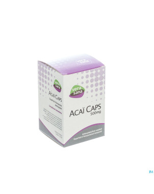 Acaicaps    pot caps 120x500mg vera sana
