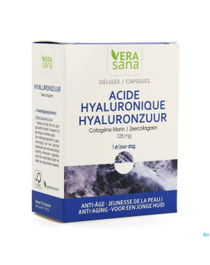 Acide hyaluroniq.+collagen marin caps 30 vera sana