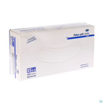 Peha soft gants nitrile fino xs 150 9421958
