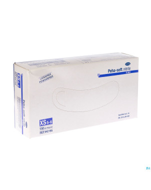 Peha soft gants nitrile fino xs 150 9421958