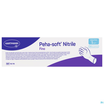 Peha soft gants nitrile fino s 150 9421968