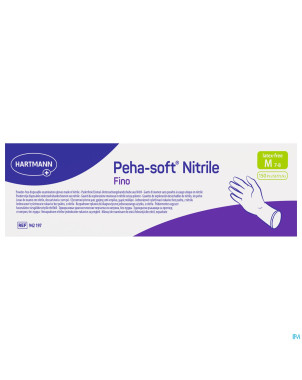 Peha soft gants nitrile fino m 150 9421978