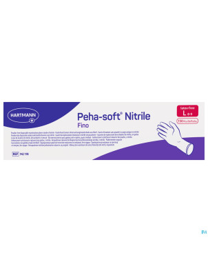 Peha soft gants nitrile fino l 150 9421988