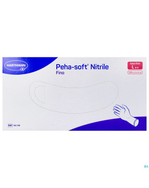 Peha soft gants nitrile fino l 150 9421988