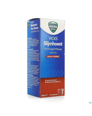 Vicks expectorant miel 13,33mg/ml sirop 180ml