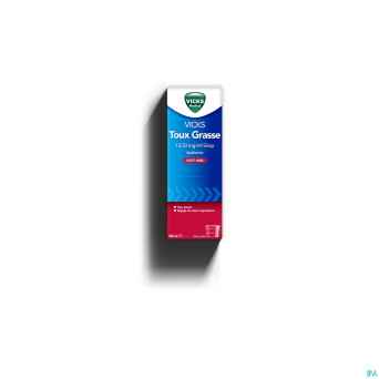 Vicks expectorant miel 13,33mg/ml sirop 180ml