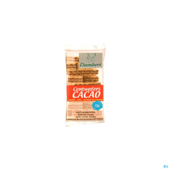 Damhert centwafers chocolat + tagatose    150g