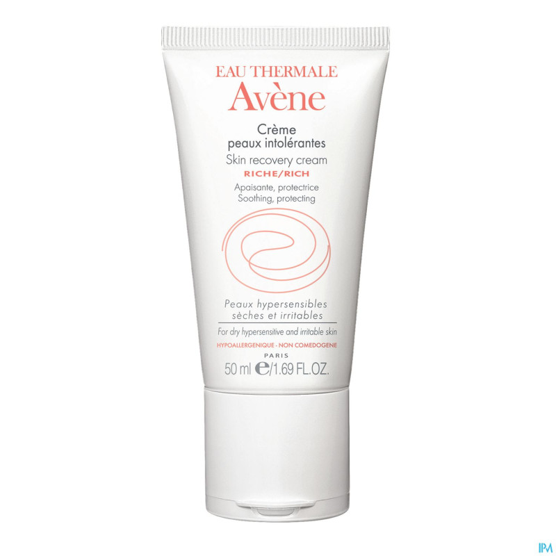 Avene creme peaux intolerantes riche 50ml