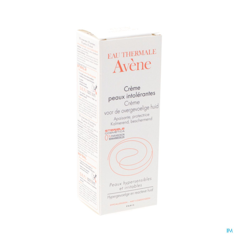 Avene peaux intolerantes creme legere 50ml