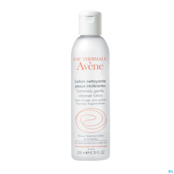 Avene lotion nettoyante peaux intolerantes 200ml