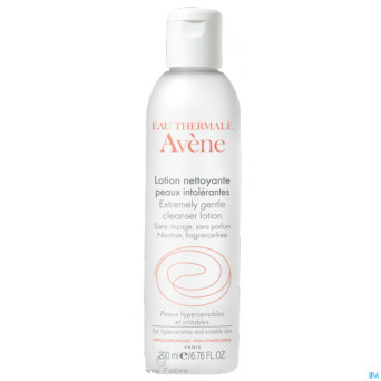 Avene lotion nettoyante peaux intolerantes 200ml