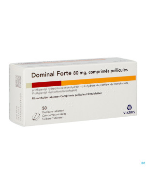 Dominal forte comp secable 50x80mg