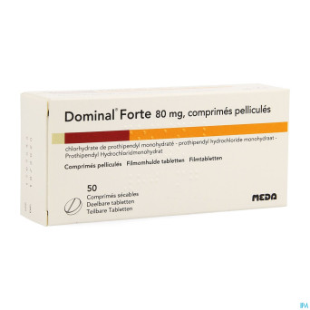 Dominal forte comp secable 50x80mg