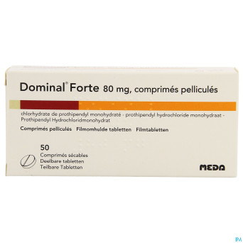 Dominal forte comp secable 50x80mg