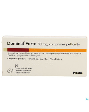 Dominal forte comp secable 50x80mg