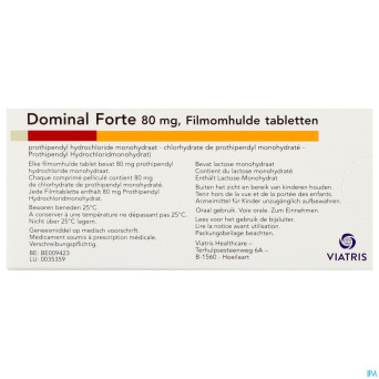 Dominal forte comp secable 50x80mg