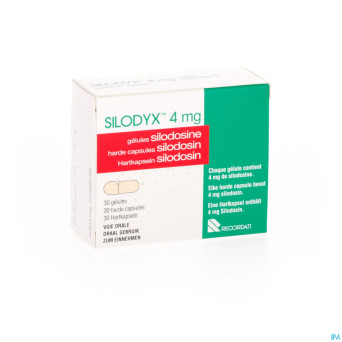 Silodyx caps dur  30 x 4mg pvc/pvdc/alu