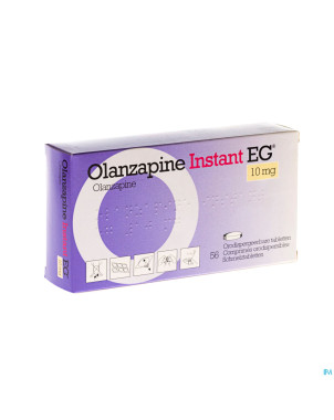 Olanzapine instant 10 mg eg comp orodisp 56 x 10mg