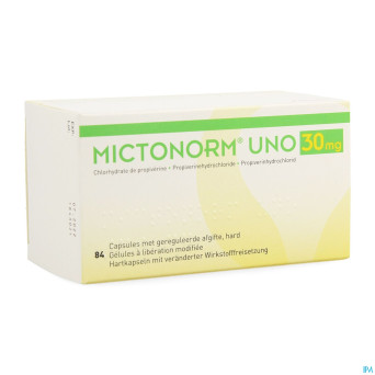 Mictonorm uno 30mg liberation modifiee caps  84